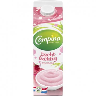 Campina Zacht & luchtig framboos