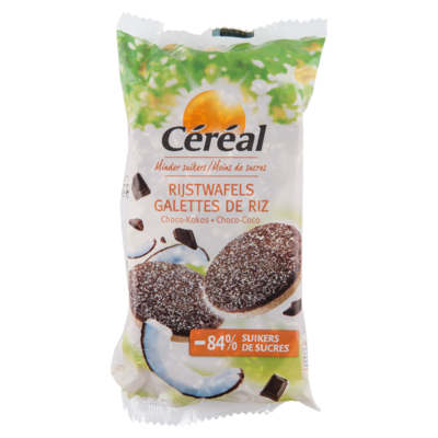 Céréal Rijstwafels choco & kokos