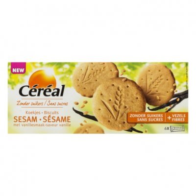 Céréal Sesamkoekjes met vanillesmaak