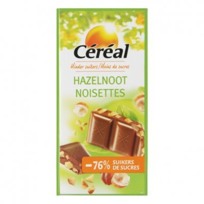 Céréal Tablet hazelnoot maltitol
