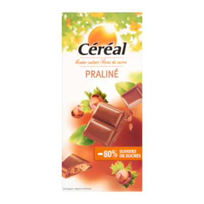 Céréal Minder Suikers Praliné