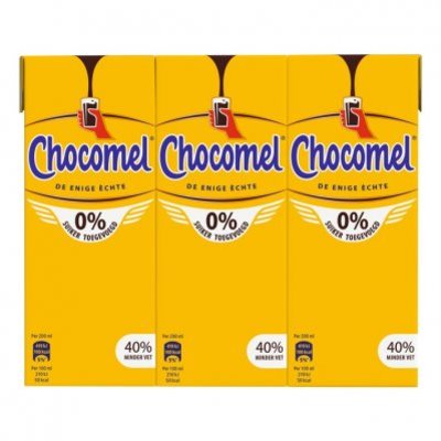Chocomel 0% suiker toegevoegd multipack