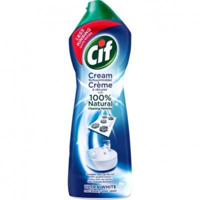Cif Schuurmiddel ultra white bleek cream