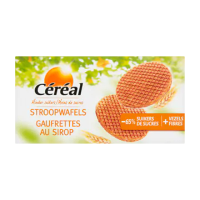 Céréal Minder Suikers Stroopwafels 6 Stuks