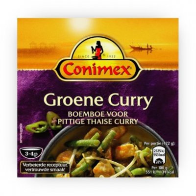 Conimex Boemboe groene curry