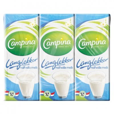 Campina Langlekker halfvolle melk multipack