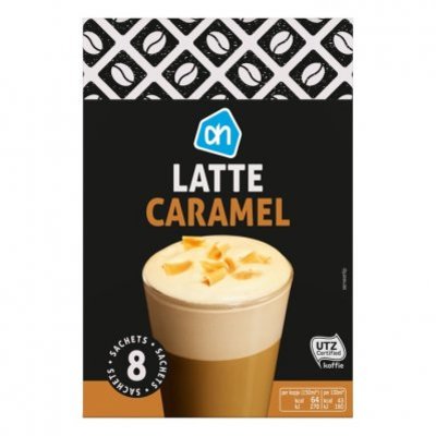 Huismerk Latte caramel portie pak UTZ