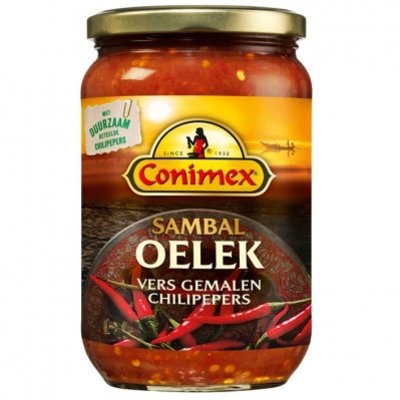 Conimex Sambal oelek vers gemalen chilipepers