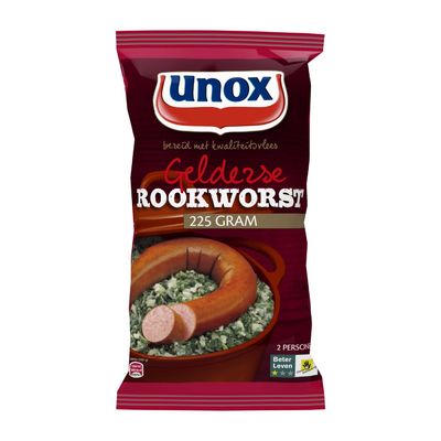 Unox Gelderse rookworst beter leven