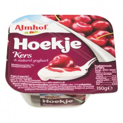 Almhof Hoekje kers-naturel yoghurt