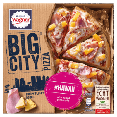 Wagner Big City pizza Hawaii