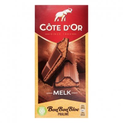 CĂ´te d'Or Bonbonbloc praline melk