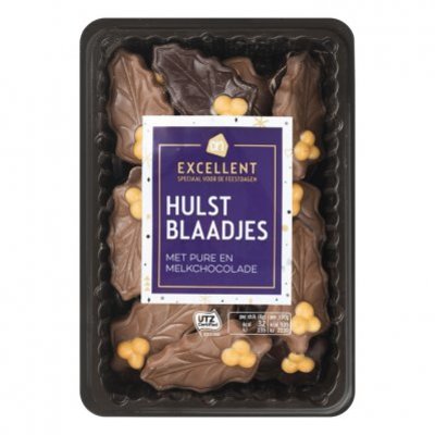 Huismerk Hulstblaadjes melk en puur
