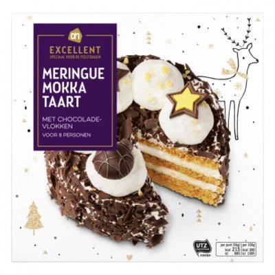 Huismerk Merengue mokka taart