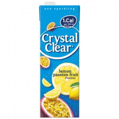 Crystal Clear Lemon passion fruit