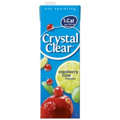 Crystal Clear Cranberry lemon