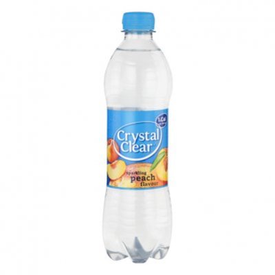 Crystal Clear Sparkling peach