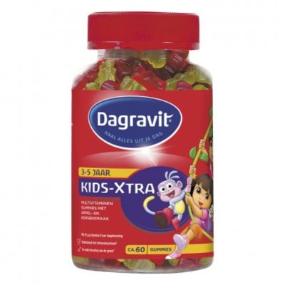 Dagravit Kids-Xtra multivitaminen gummies 3+