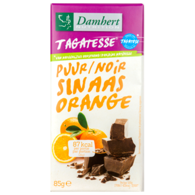 Damhert Tagatesse chocoladetablet puur sinaas