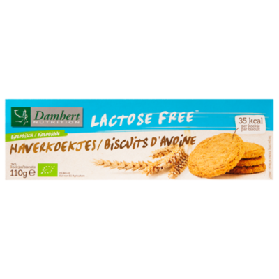 Damhert Lactosevrij haverkoeken