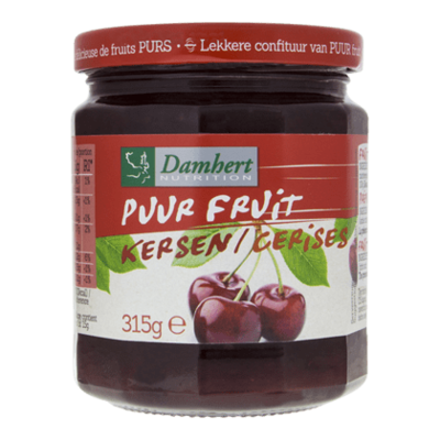 Damhert Puur fruit confituur kersen