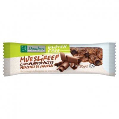 Damhert Mueslireep chocolade glutenvrij