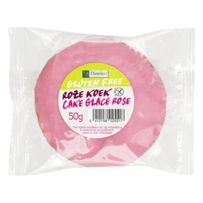 Damhert Roze koeken glutenvrij