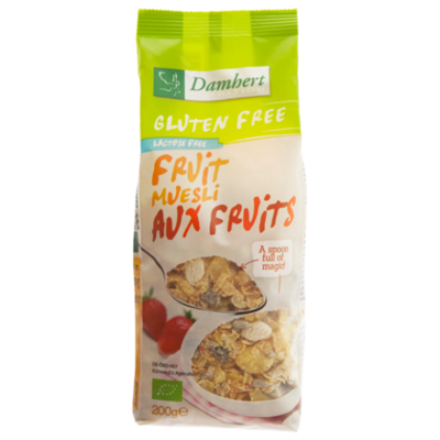 Damhert Glutenvrij muesli met fruit bio