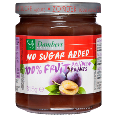 Damhert Puur fruit confituur pruimen