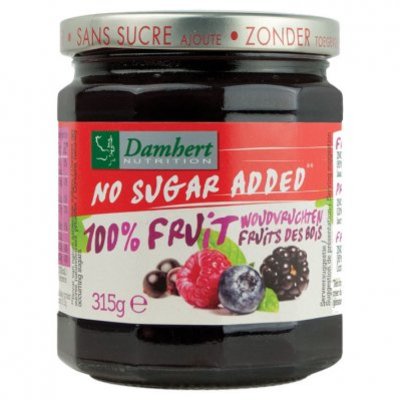 Damhert Woudvruchten fruitbeleg