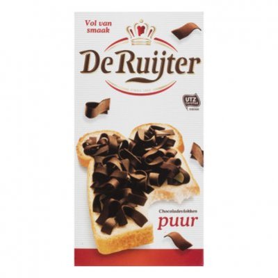 De Ruijter Chocoladevlokken puur