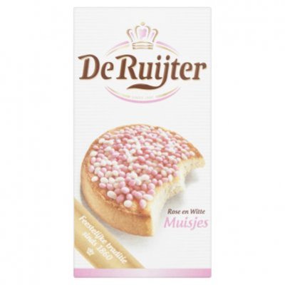 De Ruijter Muisjes roze-wit