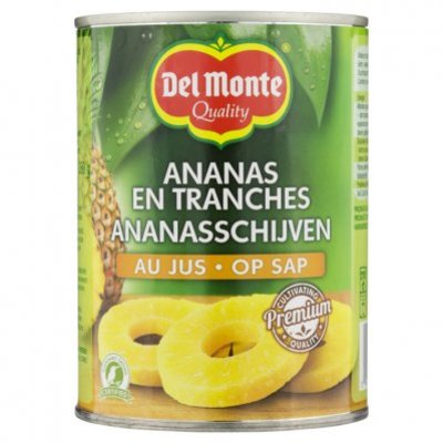 Del Monte Ananasschijven op sap