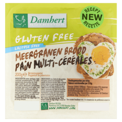 Damhert Glutenvrije brood meergranen