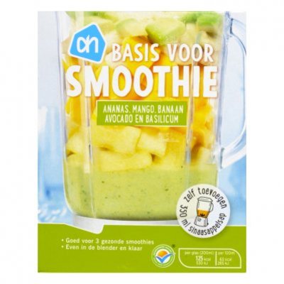 Huismerk Basis voor smoothie avoc-ban-man-anan-ba