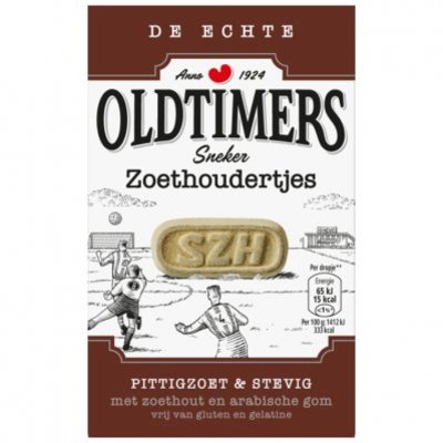 Oldtimers Pittigzoete Sneker zoethoudertjes