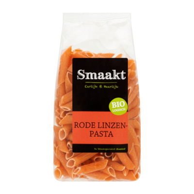 Smaakt Biologisch Rode Linzenpasta