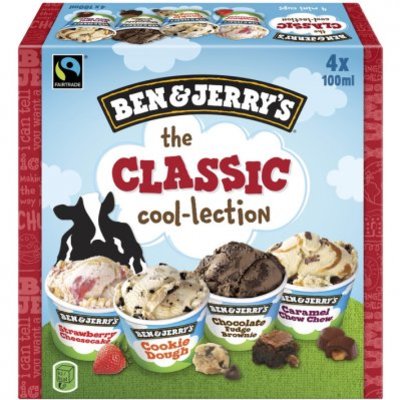 Ben & Jerry's IJs classic mini cool-lections