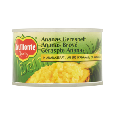 Del Monte Geraspte Ananas op Ananassap