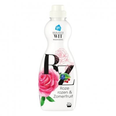 Huismerk Wasmiddel wit roze rozen & zomerfruit