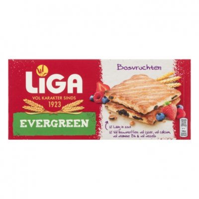 Liga Evergreen biscuits bosvruchten