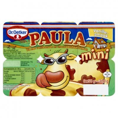 Dr. Oetker Paula mini vanille met choco vlekken