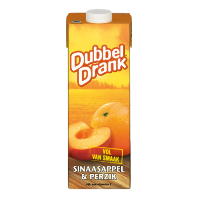 DubbelDrank Sinaasappel & Perzik
