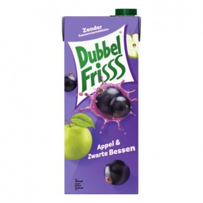 DubbelFrisss Appel & zwarte bes