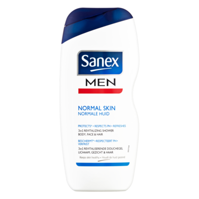 Sanex Men 2 in 1 Normale Huid Douchegel