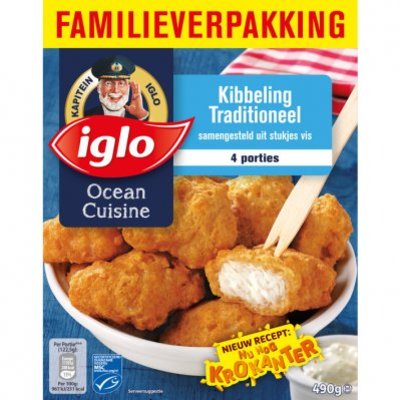 Iglo Ocean cuisine kibbeling traditioneel