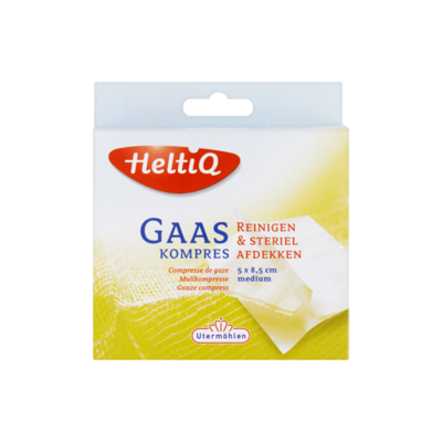 HeltiQ Gaaskompres Medium