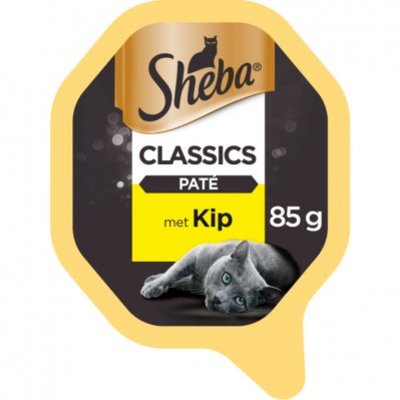 Sheba Kattenvoer nat paté kip kuipje