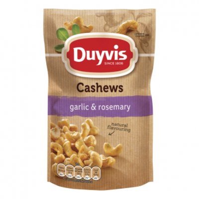 Duyvis Puur natuur cashews knoflook rozemarijn