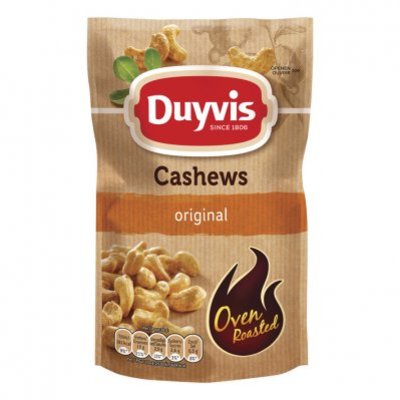 Duyvis Oven roasted gezouten cashews
